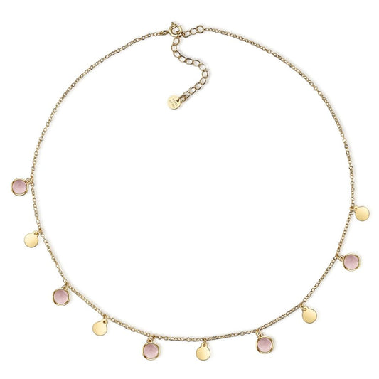 Collar Roma Cuarzo Rosa - Kelaya Jewelry